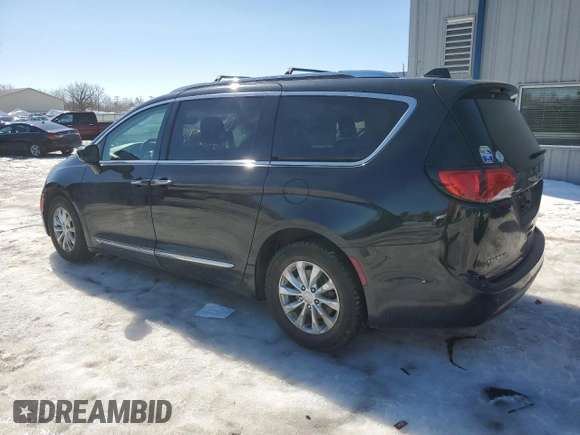 2018 Chrysler Pacifica Touring L with VIN 2C4RC1BG2JR306705, listed as a Copart auction lot 47840765 with 65,340 mi miles and Salvage Title. Bid and sale history available at DreamBid. Image 2.