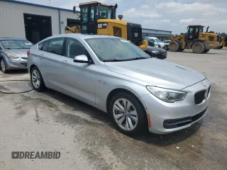 2014 BMW 5 Series GT 535i with VIN WBA5M2C51ED085876, listed as a Copart auction lot 60962824 with 150,627 mi miles and Salvage Title. Bid and sale history available at carsss.com. Image 4.