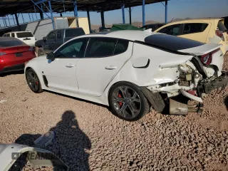 2021 Kia Stinger GT2 with VIN KNAE55LCXM6089814, listed as a Copart auction lot 87537165 with 41,773 mi miles and Salvage Title. Bid and sale history available at carsss.com. Image 2.