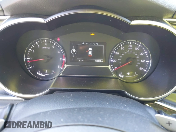 2015 Kia Optima SX Turbo with VIN 5XXGR4A66FG382167, listed as a IAAI auction lot 40951399 with 77,083 mi miles and . Bid and sale history available at DreamBid. Image 7.