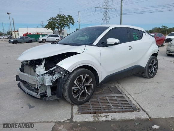 2022 Toyota C-HR XLE with VIN NMTKHMBX4NR147265, listed as a IAAI auction lot 41291034 with 22,403 mi miles. Bid and sale history available at carsss.com. Image 2.