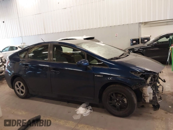 2013 Toyota Prius One with VIN JTDKN3DU8D1730070, listed as a IAAI auction lot 41831762 with 186,192 mi miles. Bid and sale history available at carsss.com. Image 14.