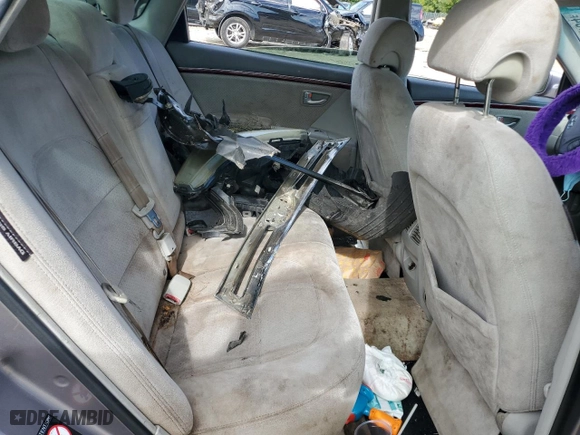 2007 Hyundai Azera SE with VIN KMHFC46F07A138710, listed as a Copart auction lot 71683434 with 0 mi miles and Salvage Title. Bid and sale history available at carsss.com. Image 10.