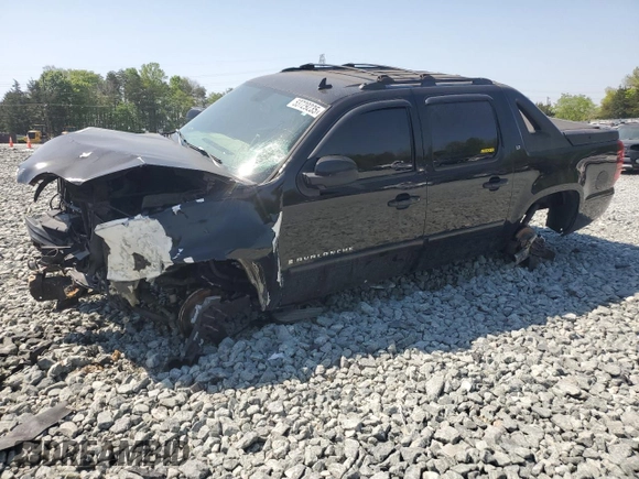 2007 Chevrolet Avalanche 1LT with VIN 3GNEC120X7G268034, listed as a Copart auction lot 53729235 with 282,558 mi miles and Salvage title. Bid and sale history available at DreamBid. Image 1.