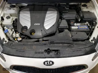 2014 Kia Cadenza Premium with VIN KNALN4D72E5125294, listed as a Copart auction lot 53918175 with 128,371 mi miles and Clean Title. Bid and sale history available at carsss.com. Image 11.