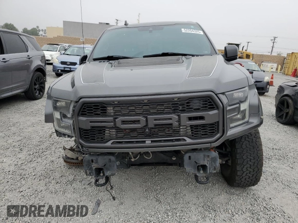 2020 Ford F-150 Raptor with VIN 1FTFW1RG4LFA39156, listed as a Copart auction lot 52204325 with Not Provided miles and Salvage Title. Bid and sale history available at carsss.com. Image 5.
