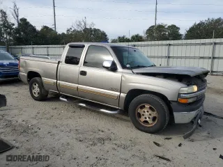 2001 Chevrolet Silverado 1500 LS with VIN 2GCEC19V111114418, listed as a Copart auction lot 47097465 with 156,691 mi miles and Salvage Title. Bid and sale history available at carsss.com. Image 4.