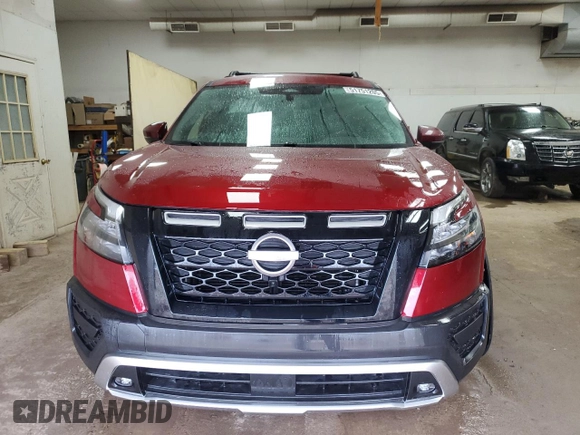 2023 Nissan Pathfinder Rock Creek with VIN 5N1DR3BD7PC231197, listed as a Copart auction lot 51751205 with 71,366 mi miles and Salvage title. Bid and sale history available at DreamBid. Image 5.