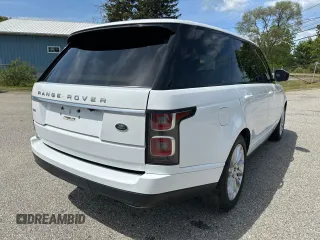 2019 Land Rover Range Rover HSE z VIN SALGS2SV0KA540872, wystawiony jako Copart lot #59046305 z przebiegiem 130 477 mil mil oraz Czysty tytuł • Clean title. Historia ofert i sprzedaży dostępna na DreamBid. Obrazek 3.