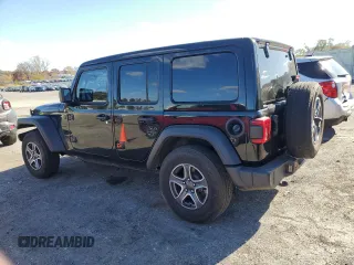 2023 Jeep Wrangler Sport with VIN 1C4HJXDN9PW512460, listed as a Copart auction lot 77107894 with 23,142 mi miles and Salvage Title. Bid and sale history available at DreamBid. Image 2.