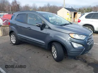 2018 Ford EcoSport SE z VIN MAJ3P1TE0JC176297, wystawiony jako IAAI lot #41011538 z przebiegiem 111 796 mil mil oraz . Historia ofert i sprzedaży dostępna na DreamBid. Obrazek 1.