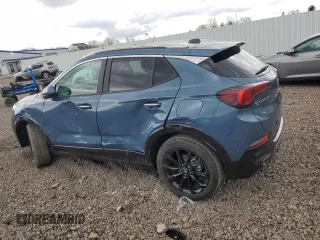 2025 Buick Encore GX Sport Touring with VIN KL4AMESLXSB197192, listed as a Copart auction lot 55429245 with 3 mi miles and Salvage title. Bid and sale history available at DreamBid. Image 2.