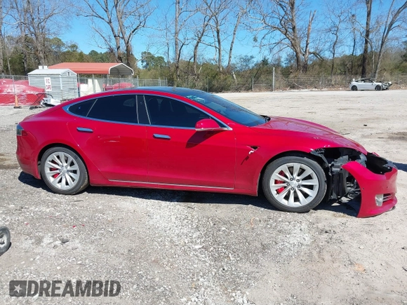 2018 Tesla Model S 75D with VIN 5YJSA1E2XJF295777, listed as a IAAI auction lot 41694540 with 70,428 mi miles and . Bid and sale history available at DreamBid. Image 14.
