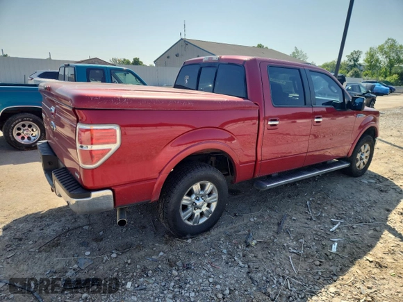 2010 Ford F-150 XL with VIN 1FTFW1EV8AFD41860, listed as a Copart auction lot 61494945 with Not provided miles and Salvage title. Bid and sale history available at DreamBid. Image 3.