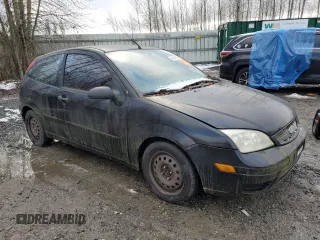 2007 Ford Focus S with VIN 1FAFP31N87W345162, listed as a Copart auction lot 44244185 with 136,207 mi miles and Clean Title. Bid and sale history available at DreamBid. Image 4.