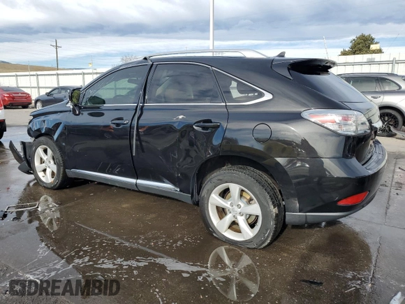 2011 Lexus RX 350 with VIN JTJBK1BA7B2013931, listed as a Copart auction lot 50087405 with 117,389 mi miles and Salvage Title. Bid and sale history available at DreamBid. Image 2.