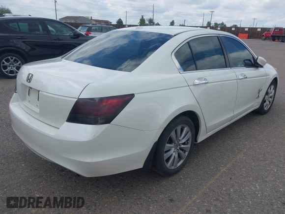 2008 Honda Accord EX-L z VIN 1HGCP368X8A023168, wystawiony jako IAAI lot #42366664 z przebiegiem 249 340 mil mil oraz . Historia ofert i sprzedaży dostępna na DreamBid. Obrazek 4.