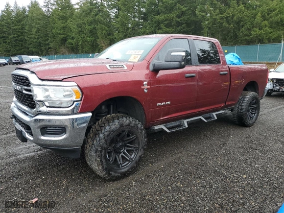 2024 Ram 2500 Big Horn with VIN 3C6UR5DL8RG222908, listed as a Copart auction lot 50209335 with 3,652 mi miles and Salvage Title. Bid and sale history available at carsss.com. Image 1.