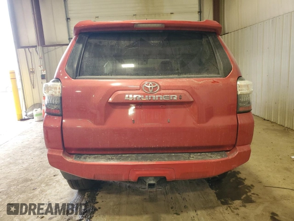 2022 Toyota 4Runner SR5 with VIN JTEMU5JR4N6019845, listed as a Copart auction lot 44859945 with 43,311 mi miles and Salvage title. Bid and sale history available at DreamBid. Image 6.