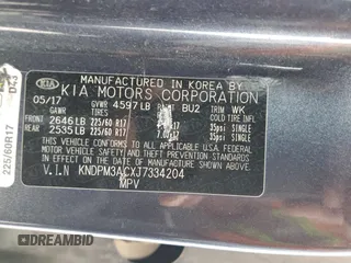 2018 Kia Sportage LX with VIN KNDPM3ACXJ7334204, listed as a Copart auction lot 50383775 with Not Provided miles and Salvage Title. Bid and sale history available at DreamBid. Image 12.