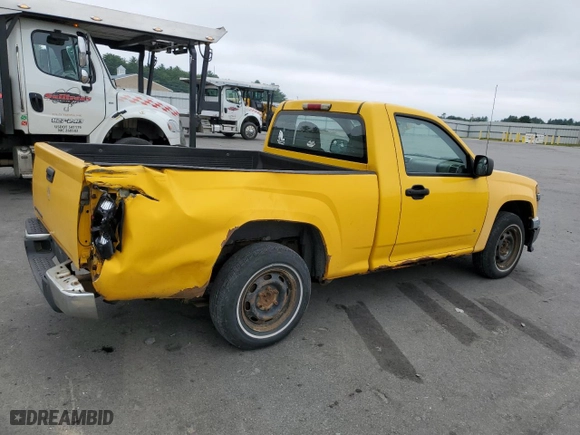 2007 Chevrolet Colorado Work Truck with VIN 1GCCS149778196388, listed as a Copart auction lot 67078374 with 192,383 mi miles and Salvage Title. Bid and sale history available at carsss.com. Image 3.