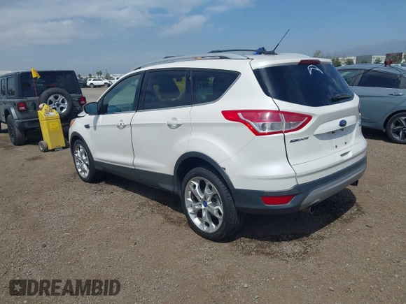 2013 Ford Escape Titanium with VIN 1FMCU0J96DUC24768, listed as a IAAI auction lot 42024198 with 93,080 mi miles. Bid and sale history available at carsss.com. Image 3.
