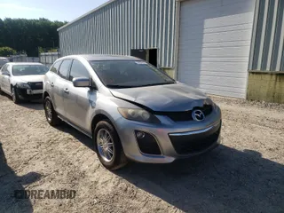 2010 Mazda CX-7 SV with VIN JM3ER2W53A0350578, listed as a Copart auction lot 48659101 with 0 mi miles and Salvage Title. Bid and sale history available at carsss.com. Image 1.