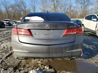 2018 Acura TLX with VIN 19UUB2F34JA007099, listed as a Copart auction lot 89063435 with 40,000 mi miles and Salvage Title. Bid and sale history available at carsss.com. Image 6.