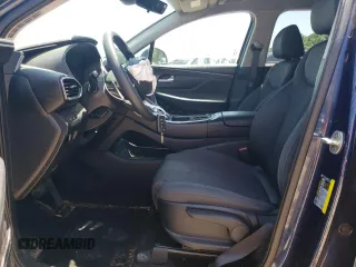 2021 Hyundai Santa Fe SE with VIN 5NMS14AJ9MH328494, listed as a Copart auction lot 56697595 with 91,158 mi miles and Salvage title. Bid and sale history available at DreamBid. Image 7.