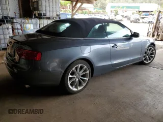 2013 Audi A5 Premium Plus z VIN WAULFAFH8DN003166, wystawiony jako Copart lot #51635015 z przebiegiem 73 022 mil mil oraz Szkoda całkowita • Salvage title. Historia ofert i sprzedaży dostępna na DreamBid. Obrazek 3.