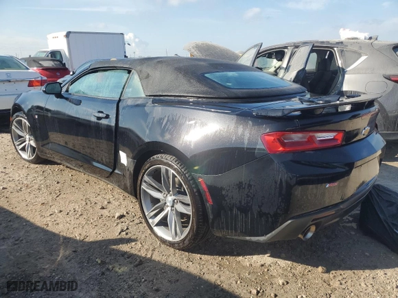 2016 Chevrolet Camaro 2LT with VIN 1G1FD3DS1G0187795, listed as a Copart auction lot 74125604 with 0 mi miles and Non Repairable. Bid and sale history available at carsss.com. Image 2.
