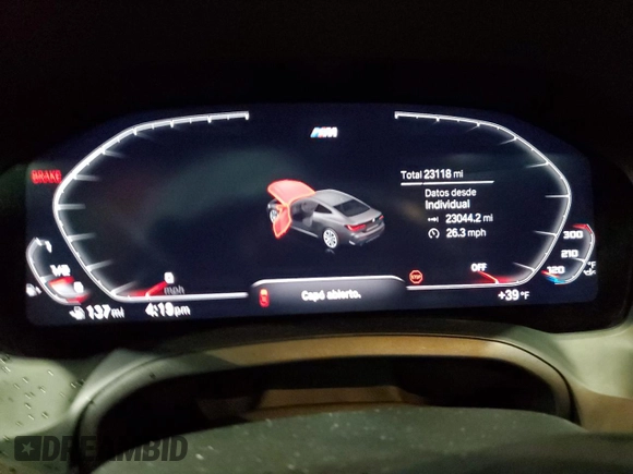 2023 BMW 4 Series 430i с VIN WBA53AP01PCM50920, выставлен на аукционе Copart как лот 49204964 с пробегом 23 118 миль миль и . История ставок и продаж доступна на DreamBid. Изображение 9.