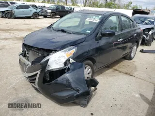 2016 Nissan Versa S with VIN 3N1CN7AP2GL807123, listed as a Copart auction lot 49881414 with 102,151 mi miles and Salvage Title. Bid and sale history available at carsss.com. Image 1.