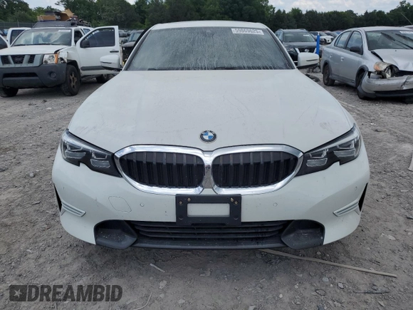 2020 BMW 3 Series 330i with VIN 3MW5R1J01L8B13902, listed as a Copart auction lot 59869625 with 54,992 mi miles and Salvage title. Bid and sale history available at DreamBid. Image 5.