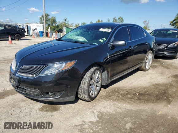 2013 Lincoln MKS EcoBoost with VIN 1LNHL9FT9DG612206, listed as a Copart auction lot 73112854 with Not Provided miles and Salvage Title. Bid and sale history available at DreamBid. Image 1.