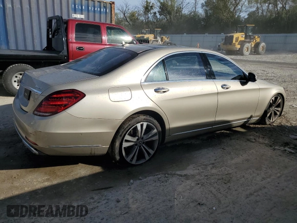 2020 Mercedes-Benz S S 560 with VIN WDDUG8GB3LA501004, listed as a Copart auction lot 73473184 with 35,068 mi miles and Salvage Title. Bid and sale history available at carsss.com. Image 3.