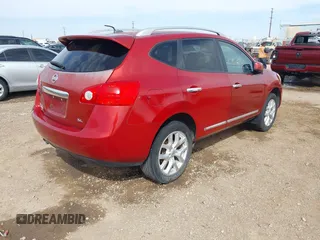2012 Nissan Rogue S with VIN JN8AS5MT2CW267825, listed as a IAAI auction lot 41822891 with 128,407 mi miles. Bid and sale history available at carsss.com. Image 4.