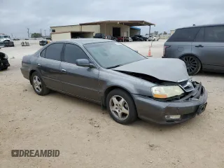 2002 Acura TL w/Navigation with VIN 19UUA56702A005181, listed as a Copart auction lot 86589984 with 0 mi miles and Salvage Title. Bid and sale history available at carsss.com. Image 4.