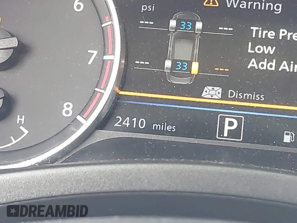 2024 Nissan Sentra SV with VIN 3N1AB8CV5RY315676, listed as a IAAI auction lot 41538052 with 2,410 mi miles and . Bid and sale history available at DreamBid. Image 15.