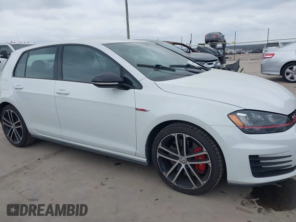 2017 Volkswagen Golf GTI S with VIN 3VW547AU4HM023548, listed as a IAAI auction lot 41534886 with 50,358 mi miles. Bid and sale history available at carsss.com. Image 13.