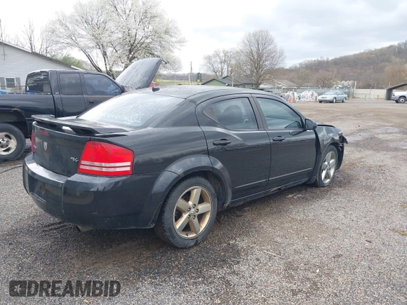 2008 Dodge Avenger R/T with VIN 1B3LC76M48N672988, listed as a IAAI auction lot 41946121 with 145,196 mi miles and . Bid and sale history available at DreamBid. Image 4.