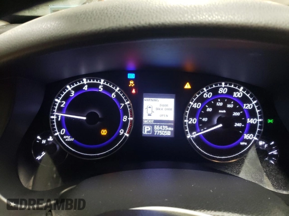 2016 Infiniti QX50 with VIN JN1BJ0RR5GM266790, listed as a Copart auction lot 43274955 with 66,439 mi miles and Salvage Title. Bid and sale history available at carsss.com. Image 9.
