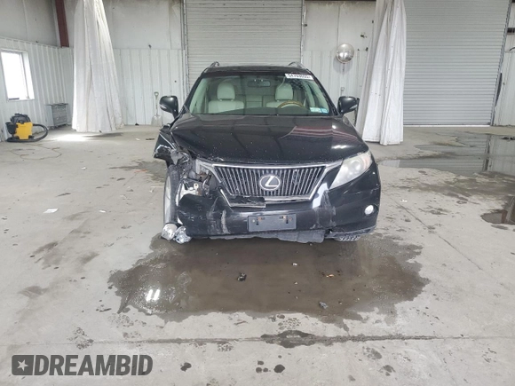 2010 Lexus RX 350 with VIN 2T2BK1BA5AC004689, listed as a Copart auction lot 54703655 with 295,523 mi miles and Salvage Title. Bid and sale history available at DreamBid. Image 5.
