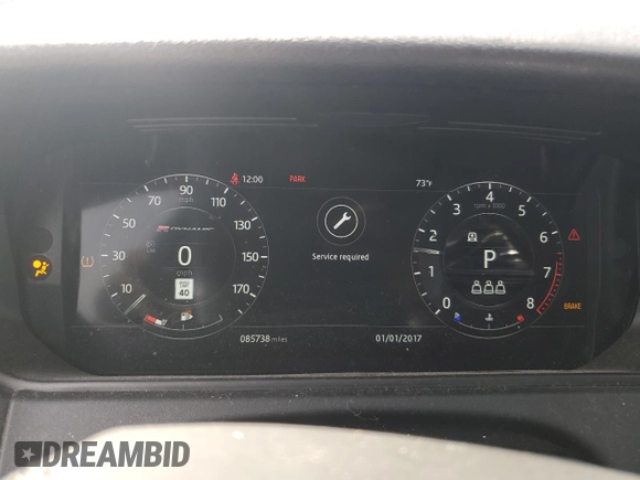 2019 Land Rover Range Rover Velar with VIN SALYM2EVXKA218685, listed as a Copart auction lot 51198295 with 85,738 mi miles and Salvage title. Bid and sale history available at DreamBid. Image 9.