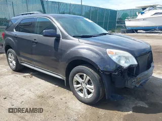 2013 Chevrolet Equinox LT z VIN 2GNALDEK4D6244218, wystawiony jako IAAI lot #42203985 z przebiegiem 112 058 mil mil oraz . Historia ofert i sprzedaży dostępna na DreamBid. Obrazek 1.
