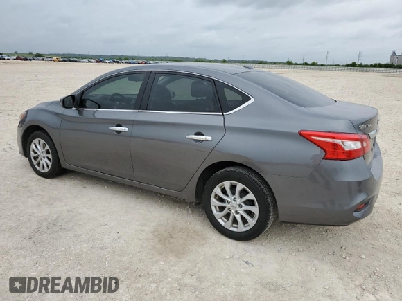 2019 Nissan Sentra SV with VIN 3N1AB7AP7KL622350, listed as a Copart auction lot 53749395 with 69,131 mi miles and Salvage Title. Bid and sale history available at DreamBid. Image 2.