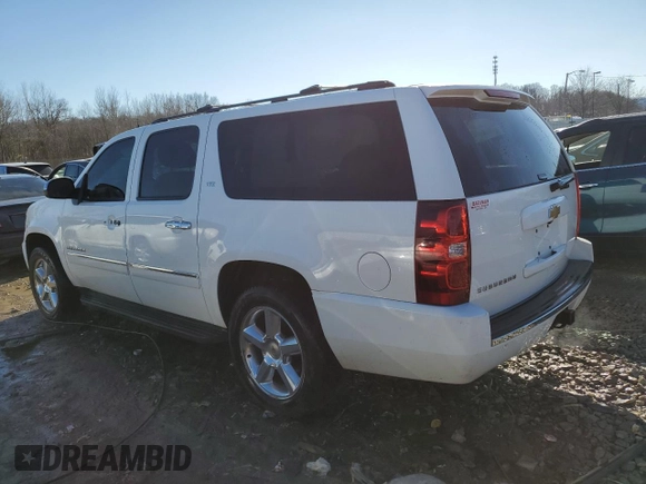 2013 Chevrolet Suburban LTZ with VIN 1GNSCKE07DR331719, listed as a Copart auction lot 42025335 with 221,584 mi miles and Salvage Title. Bid and sale history available at carsss.com. Image 2.