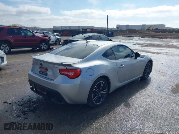 2014 Subaru BRZ Limited with VIN JF1ZCAC11E8604633, listed as a IAAI auction lot 41466704 with 142,025 mi miles. Bid and sale history available at carsss.com. Image 4.