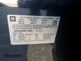 2016 Chevrolet Equinox LT z VIN 2GNALCEK8G1156252, wystawiony jako Copart lot #76864894 z przebiegiem 91 595 mil mil oraz Szkoda całkowita • Salvage title. Historia ofert i sprzedaży dostępna na DreamBid. Obrazek 14.