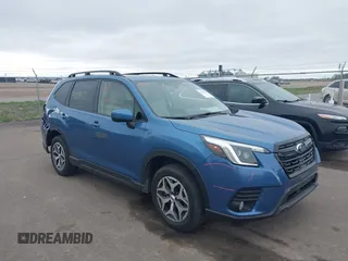 2023 Subaru Forester Premium z VIN JF2SKADC7PH427511, wystawiony jako IAAI lot #42184112 z przebiegiem 39 846 mil mil oraz . Historia ofert i sprzedaży dostępna na DreamBid. Obrazek 1.